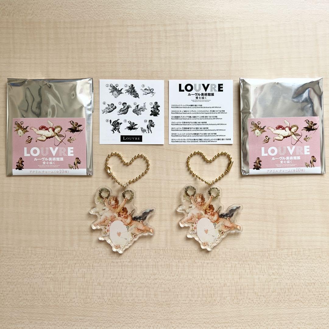 Amazon.co.jp: ルーヴル（ルーブル）美術館展 天使アクリルチャーム